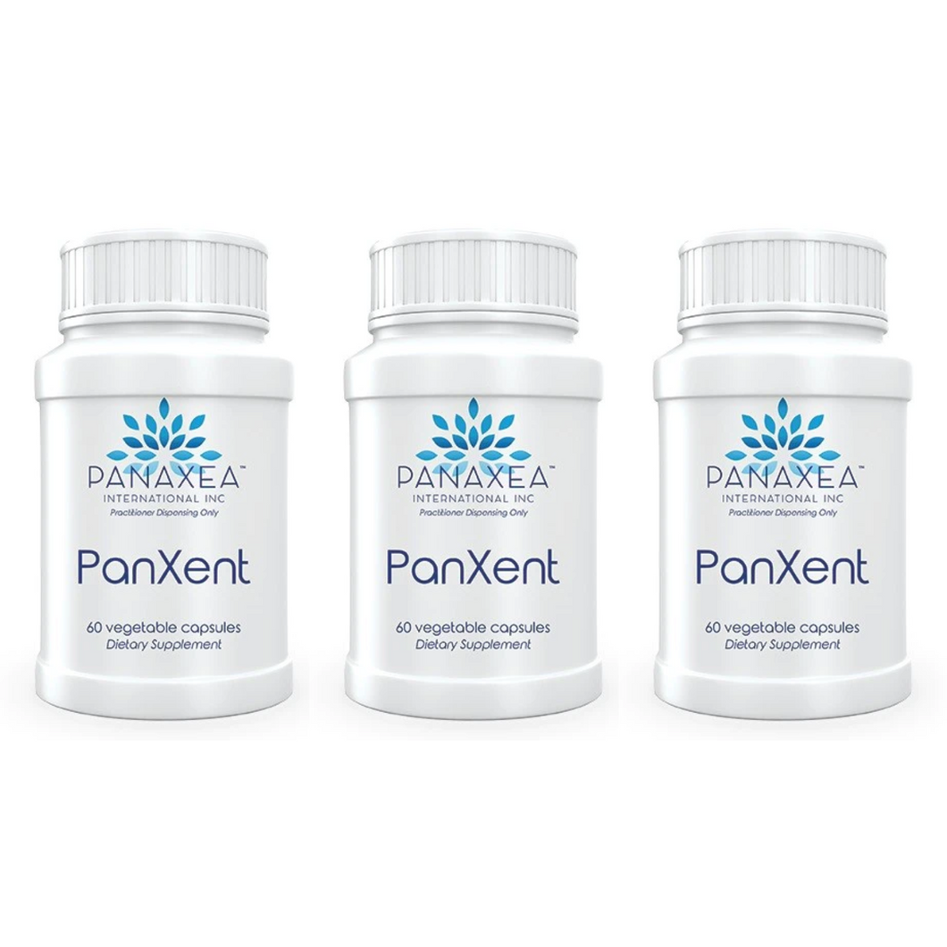 Panaxea PANXENT 60 Vegetable Capsules Dietary Supplement 3 PACK