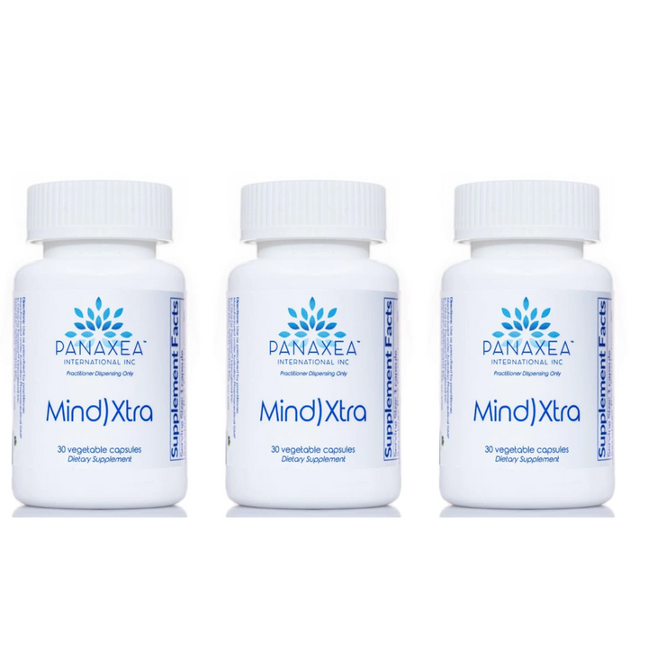 Panaxea MIND)XTRA 30 cápsulas vegetales de 500 mg (paquete de 3)