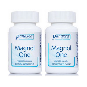 Panaxea MAGNOL ONE 60 x 500 mg Vegetable Capsules Dietary Supplement 2 PACK