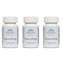 Load image into Gallery viewer, Panaxea DOWNTIME 60 x 500 mg Vegetable Capsules Dietary Supplement 3 PACK
