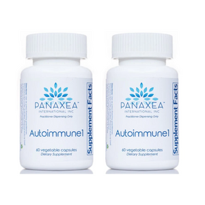 Panaxea Auto Immune 1 60 x 500mg Vegetable Capsules Dietary Supplement 2 PACK