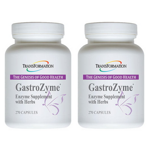 Transformation Enzymes GastroZyme Relief Gastrointestinal 270 Capsules 2 PACK