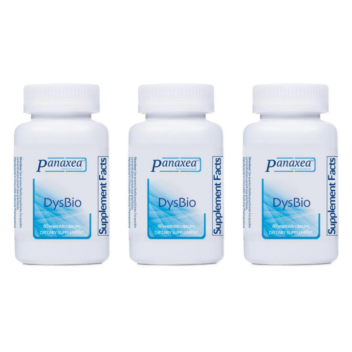 Panaxea DysBio 60 cápsulas vegetales de 500 mg (paquete de 3)