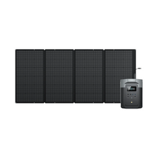 Load image into Gallery viewer, EcoFlow DELTA 2 Max Power Supply + Qty 1 400W Portable Solar Panel 2 KIT
