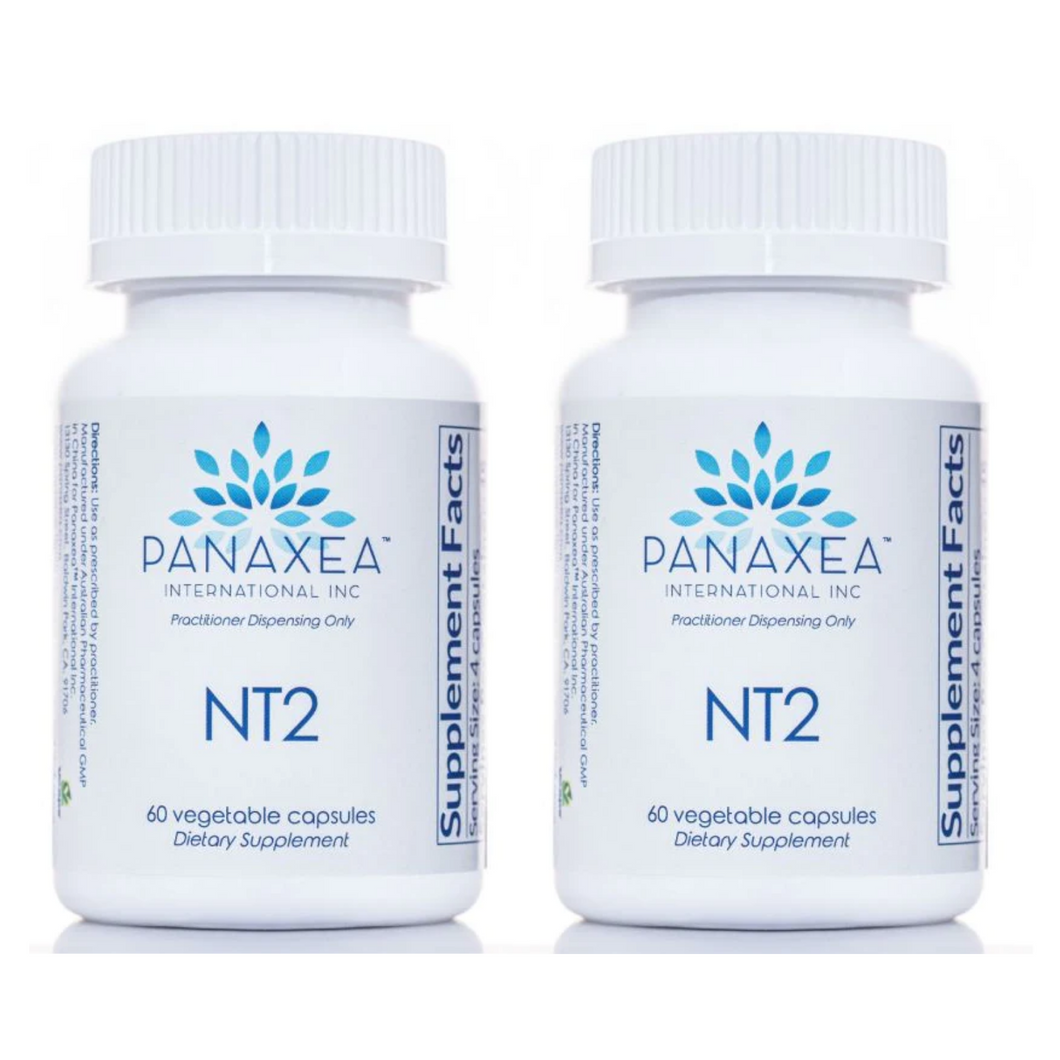 Panaxea NT2 60 x 500 mg Vegetable Caps Dietary Supplement 2 PACK