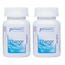 Load image into Gallery viewer, Panaxea Change 60 x 500mg Vegetable Capsules Dietary Supplement 3 PACK

