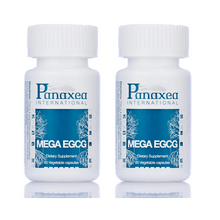Load image into Gallery viewer, Panaxea Mega EGCG 60 Vegetable Capsules Dietary Supplement 2 PACK
