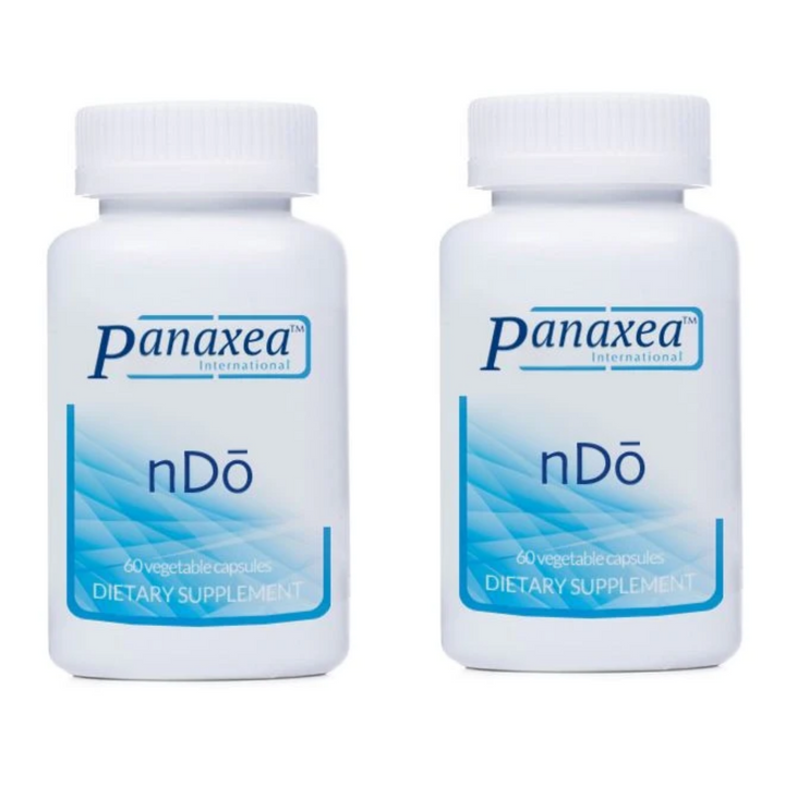 Panaxea nDO 60 cápsulas vegetales de 500 mg, suplemento dietético (paquete de 2)