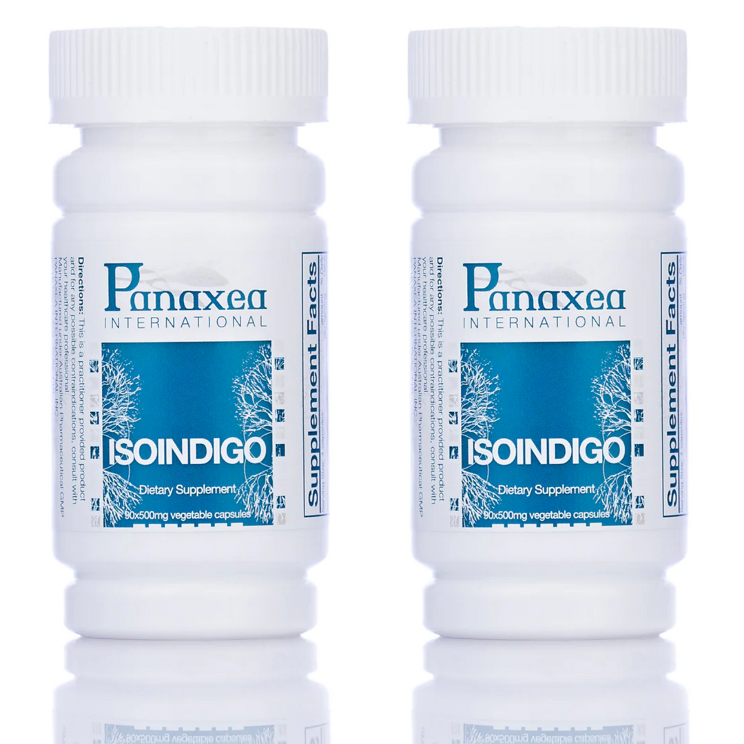 Panaxea ISOINDIGO 90 cápsulas vegetales de 500 mg (paquete de 3)