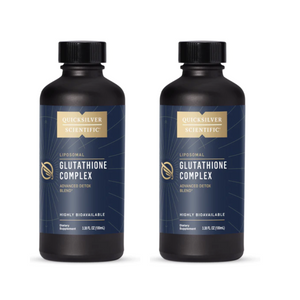 Quicksilver Scientific Glutathione Complex 2 Pack bottles