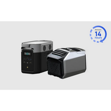 Load image into Gallery viewer, EcoFlow WAVE 2 Portable Air Conditioner and DELTA Max 2000 Power Station set.
