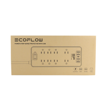 Load image into Gallery viewer, EcoFlow Surge Protector with USB ports in packaging, Ssocket-B model.
