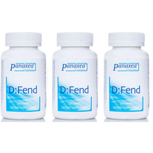 Load image into Gallery viewer, Panaxea D:FEND 100 x 1000 mg Tablets Dietary Supplement 3 PACK

