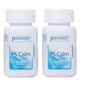 Panaxea PS CALM 60 x 500 mg Capsules For Optimum Cognitive Function 3 PACK
