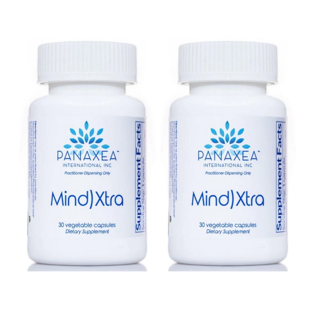 Panaxea MIND)XTRA 30 x 500 mg Vegetable Capsules Dietary Supplement 2 PACK