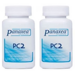 Panaxea PC2 120 x 500 mg Vegetable Capsules Dietary Supplement 3 PACK