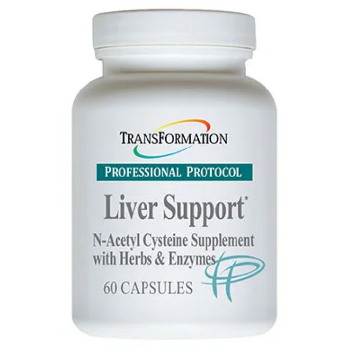 Transformation Enzymes Liver Support N-Acetyl Cysteine Supplement Herbs Enzymes, 60 Capsules.