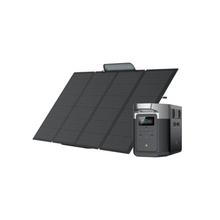 Load image into Gallery viewer, EcoFlow DELTA 2 Max Power Supply + Qty 1 400W Portable Solar Panel 2 KIT
