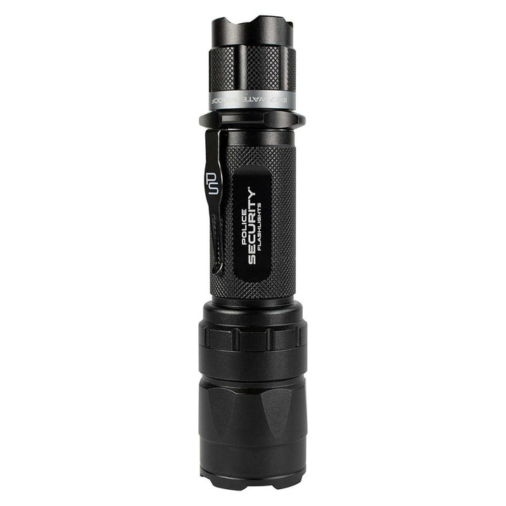 PS Flashlight Trac Tact RX Rechargeable 1500 Lumens Black Waterproof Light