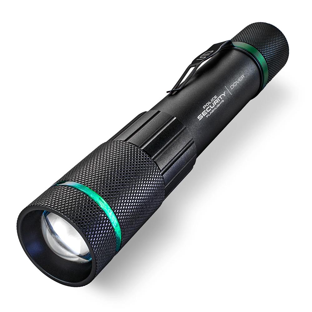 PS Flashlight Dover Rechargeable 800 Lumens Black Bright Portable Light