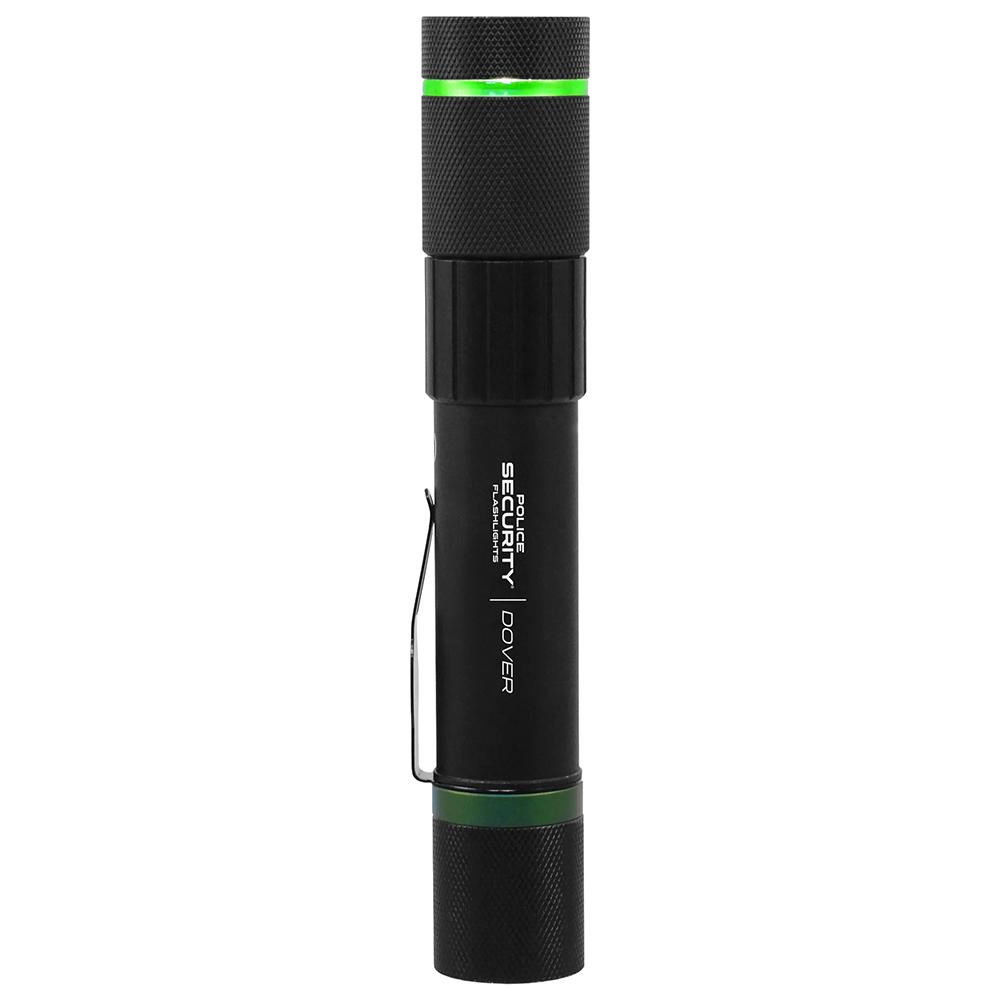 PS Flashlight Dover Rechargeable 800 Lumens Black Bright Portable Light