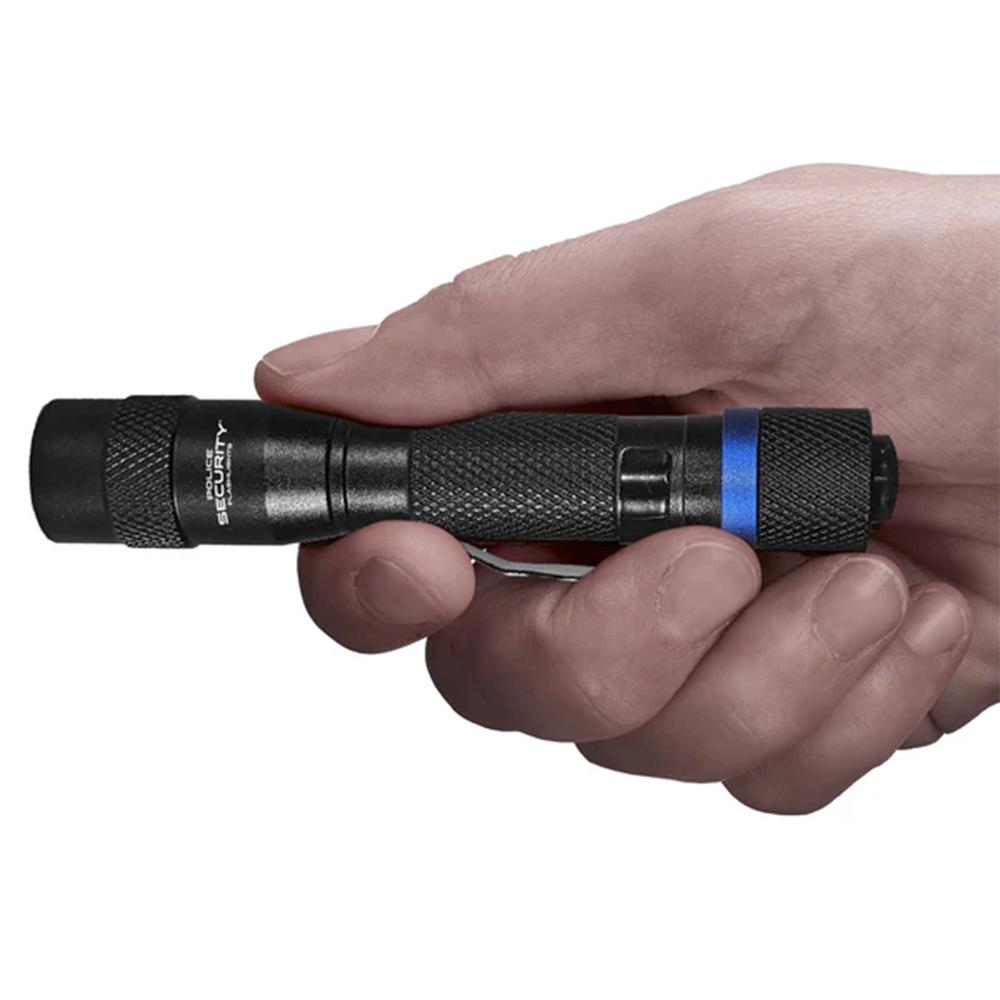 PS Mole Flashlight 45 Lumens Black Compact Pocket Clip Portable Light