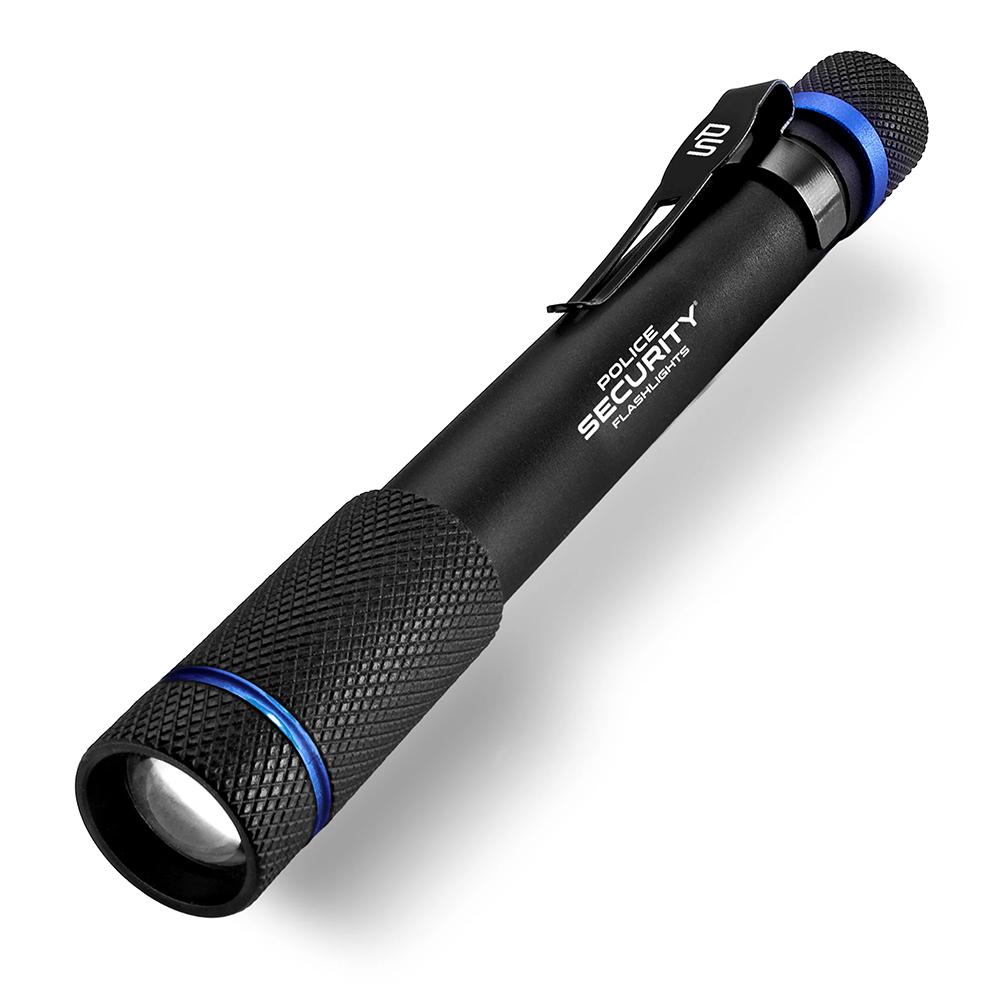 PS Flashlights Aura Penlight 270 Lumens Black Slide Focus Portable Light