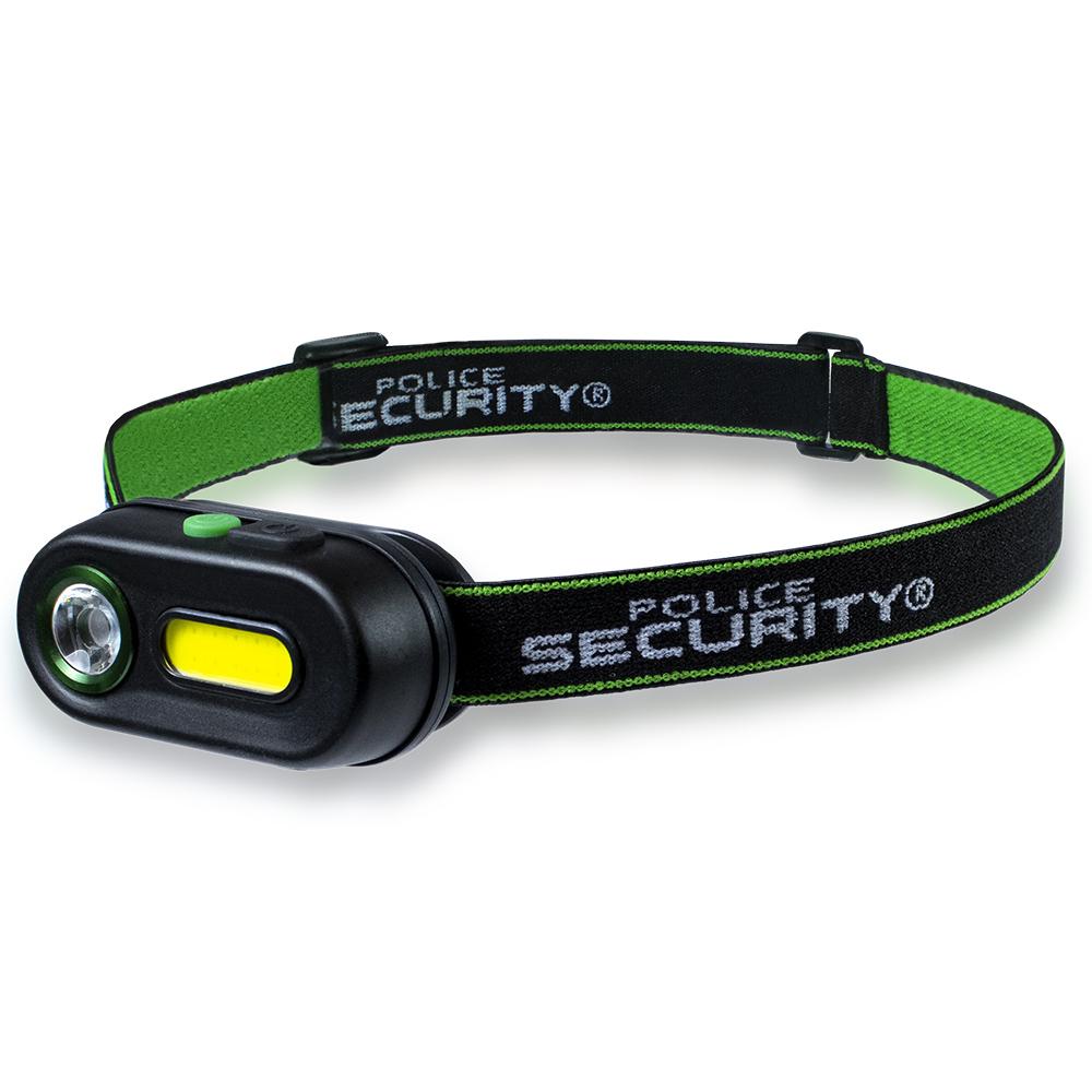 PS Flashlights Colt R Rechargeable Headlamp 400 Lumens Black Adjustable Strap