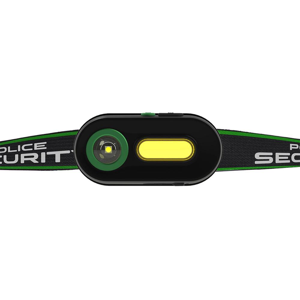 PS Flashlights Colt R Rechargeable Headlamp 400 Lumens Black Adjustable Strap