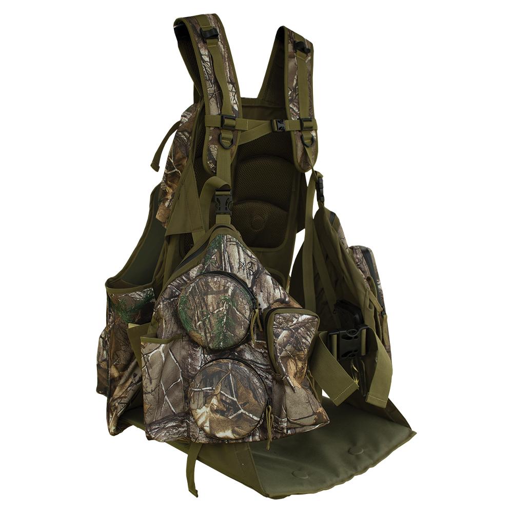 Primos Rocker Strap Vest Realtree Xtra Green PVC Camouflage M/L Apparel Size
