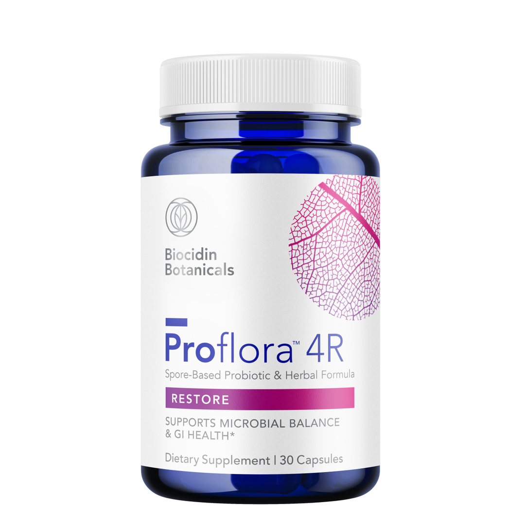 Biocidin Botanical Formulas ProFlora 4R Digestive Balance Gut Support 30 Caps