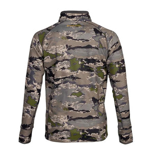 Browning Monroe 1/4 Zip Long Sleeve Shirt Ovix Camo M Lightweight Wear