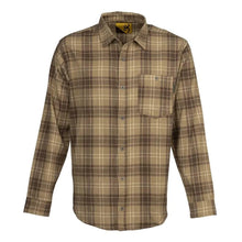Load image into Gallery viewer, Browning Upland Flannel Shirt Tan 2XL Long Sleeve Soft Warm Durable Classic

