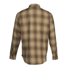 Load image into Gallery viewer, Browning Upland Flannel Long Sleeve Shirt Tan M Soft Durable Cotton Casual Wear
