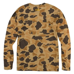 Browning Wasatch Long Sleeve T-Shirt Vintage Tan Camo Lightweight Breathable XL