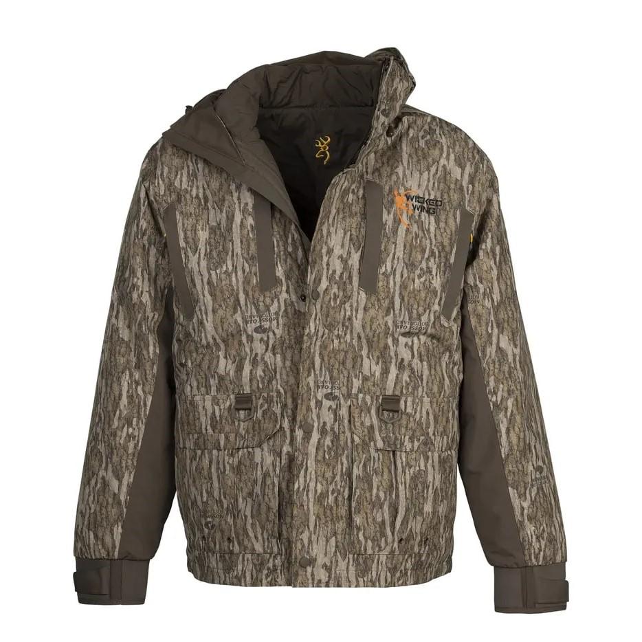 Browning Cold Front Parka Mossy Oak Bottomland XL Weatherproof Outdoor Apparel