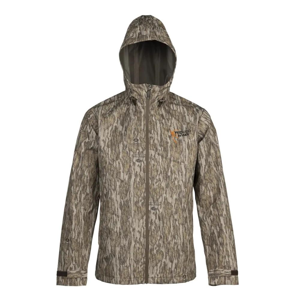 Browning Rain Shell Jacket Mossy Oak Bottomland XL Waterproof Outdoor Wear