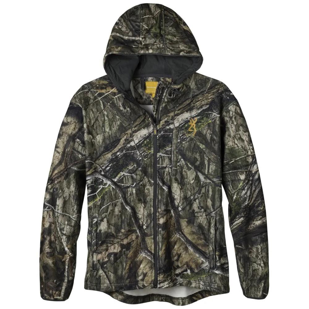 Browning Wasatch Fleece Jacket Mossy Oak DNA M Men's Outdoor Gear
