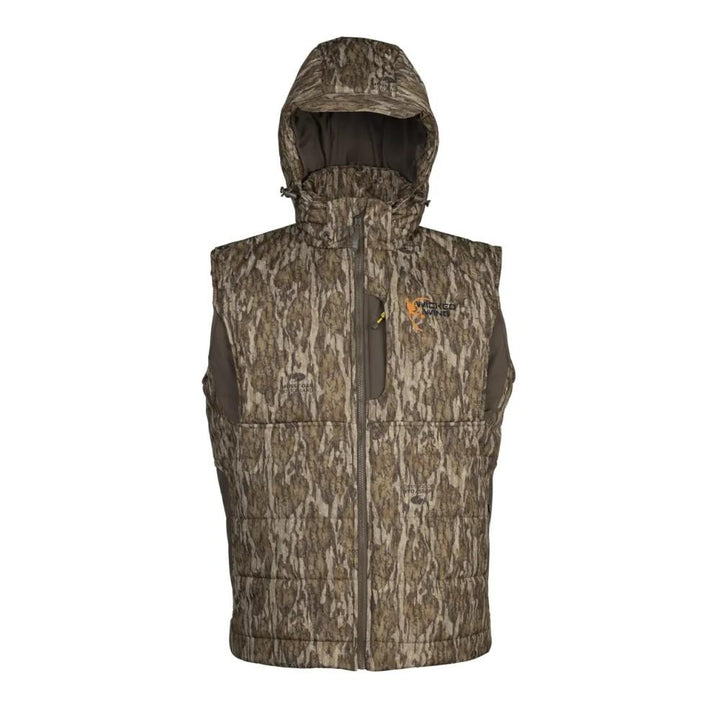 Chaleco aislante Browning Mossy Oak Bottomland L Ligero Cálido Cómodo