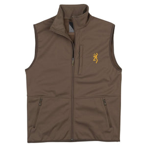 Browning Softshell Vest Major Brown S Size Outdoor Hunting Apparel