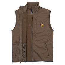 Load image into Gallery viewer, Browning Softshell Vest Major Brown S Size Outdoor Hunting Apparel
