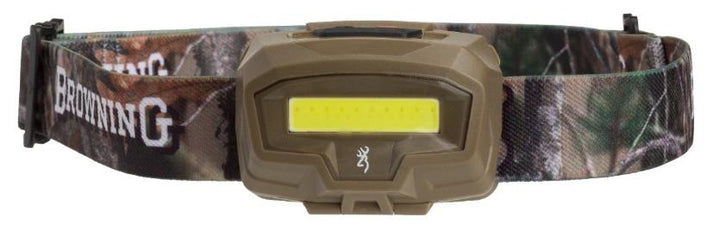 Browning Night Gig Headlamp FDE Bright LED Adjustable Outdoor Light