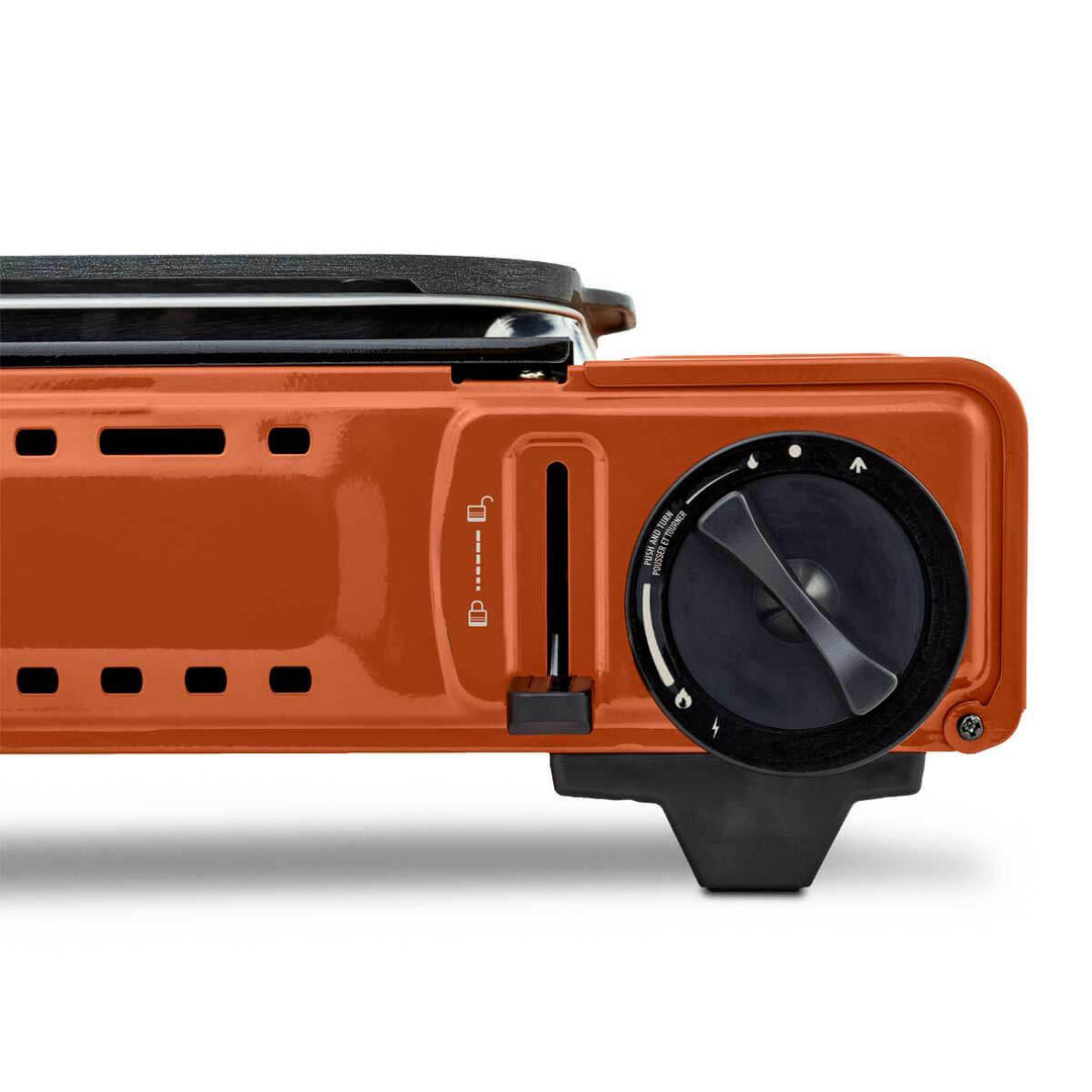 Eureka SPRK Camp Grill Compact Portable Ceramic Grate Clean Adjustable Flame