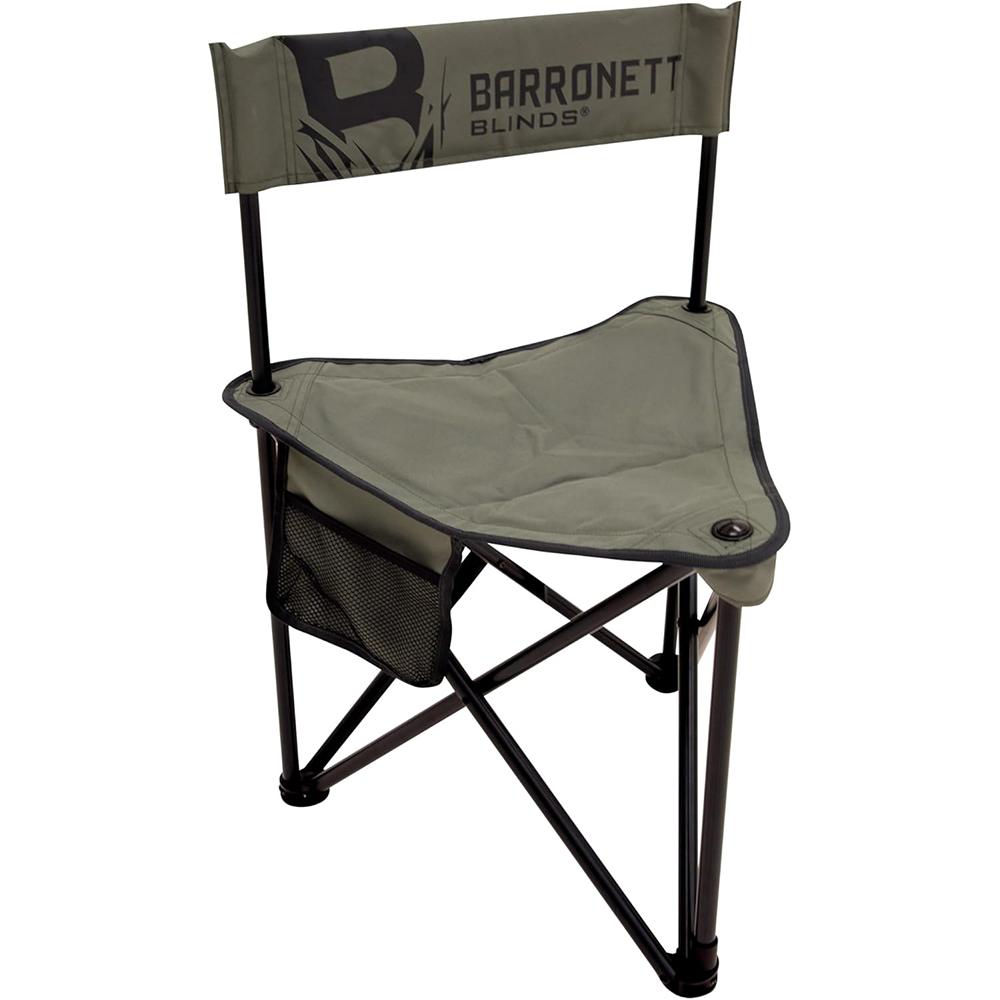 Barronett Blinds Aluminum XL Blind Chair Comfortable Portable Folding Seat Grey