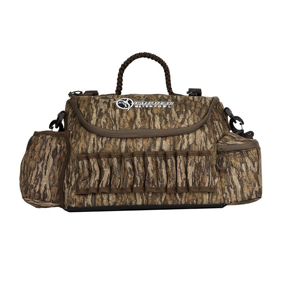 Cupped Guide Bag Mossy Oak Bottomland Durable Outdoor Gear Storage Carry