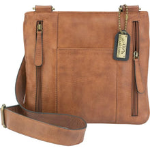 Load image into Gallery viewer, Rugged Rare Rugged Rare Hephaestus Concealed Carry Purse Ares Tan Leather 11&quot; X 10&quot; X 2&quot;
