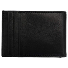 Load image into Gallery viewer, Rugged Rare Smith &amp; Wesson Front Pocket ‎RFID Leather Handmade Wallet Black
