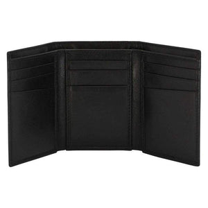 Rugged Rare Smith & Wesson Tri-Fold Wallet Black Trifold 3"W x 4.25"H