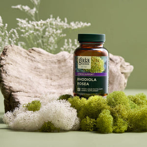 Gaia Herbs Rhodiola Rosea 60 Liquid Phyto Caps Stress Support Supplement