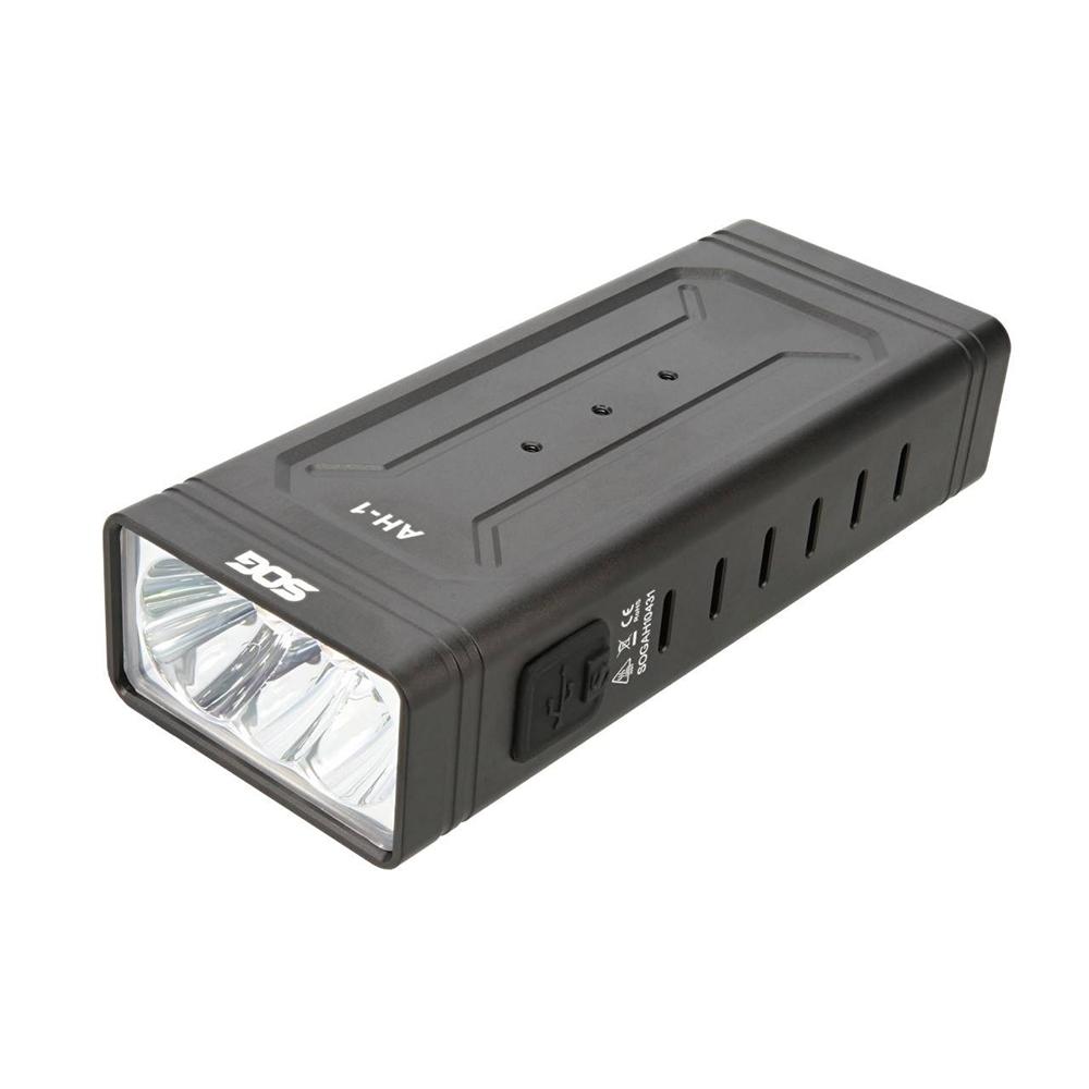 SOG Knives M113 Flashlight 4000 Lumens Rechargeable Outdoor Light Black